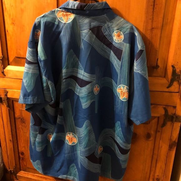 Vintage 1970’s Mark Raysten Poly 80’s Hawaiian Aloha Perfect Flawless  2 XL - Picture 4 of 4